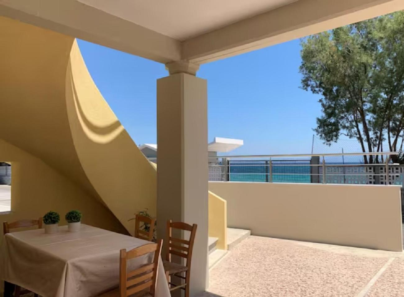 Blue Flag Award Winning Ormos Lo Beach: Home 1 Vrontádos Zewnętrze zdjęcie