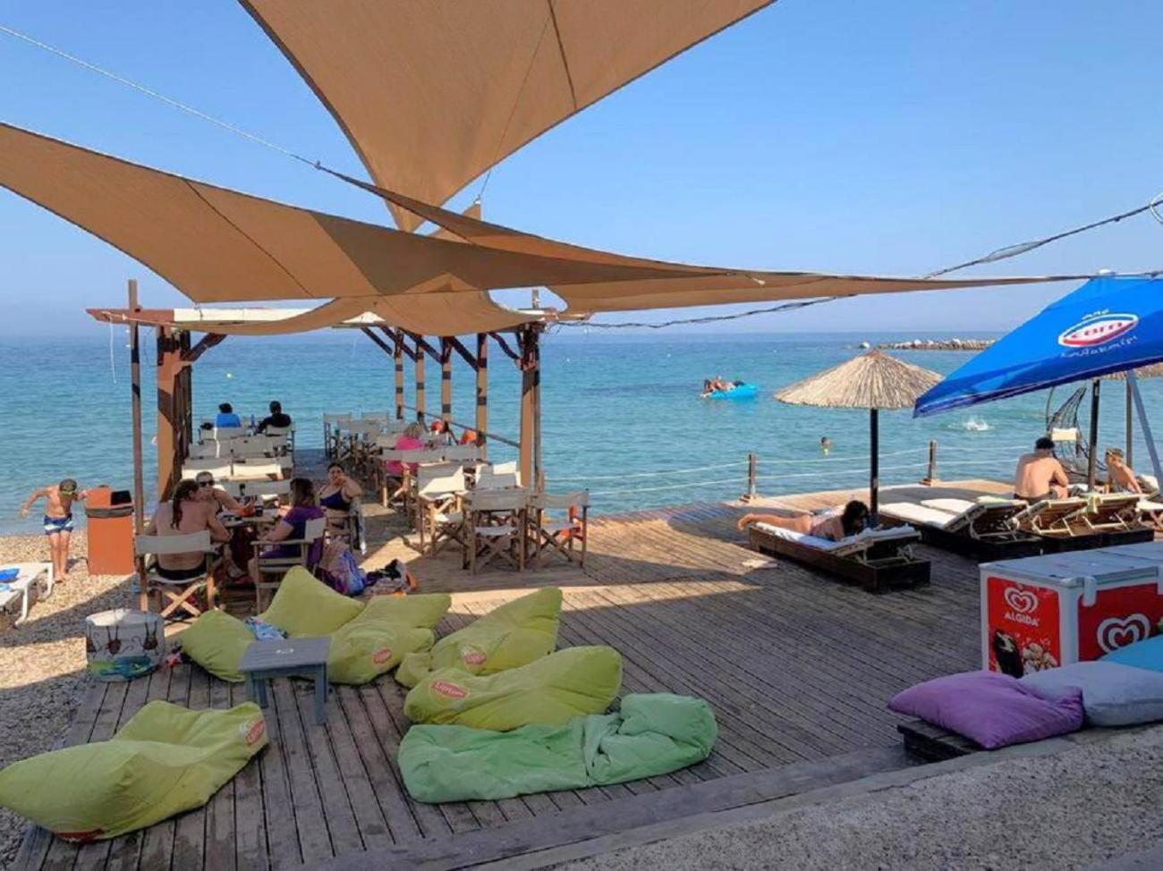 Blue Flag Award Winning Ormos Lo Beach: Home 1 Vrontádos Zewnętrze zdjęcie